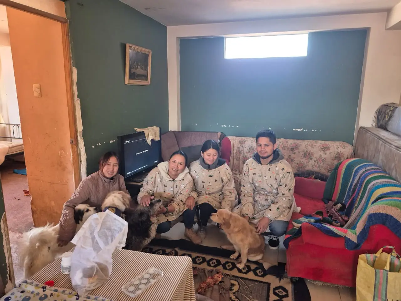 Voluntarios del albergue callejeritos